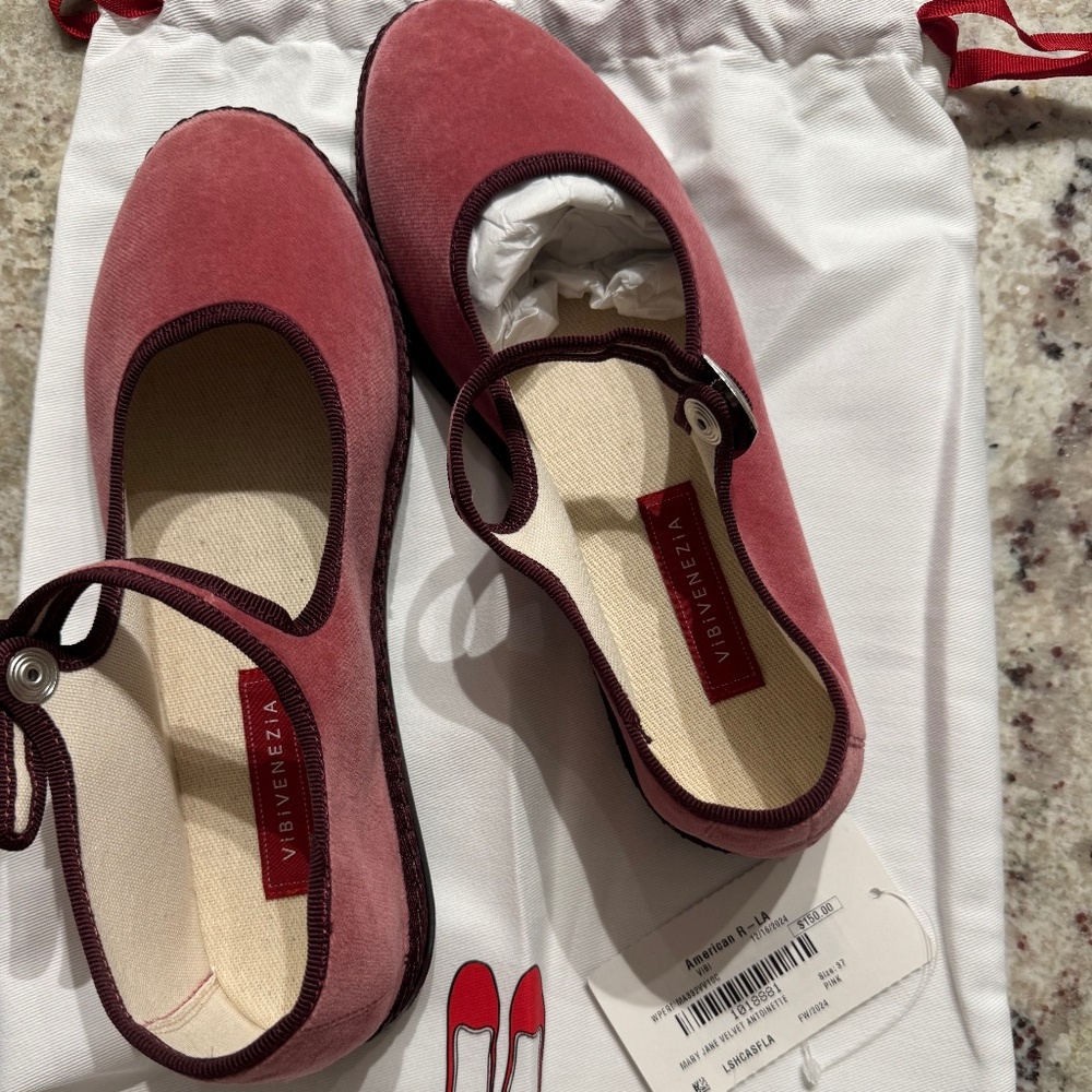 Venezia Women's Pink Flats